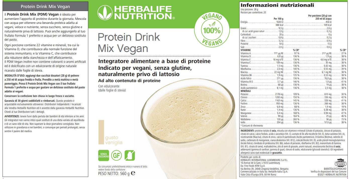 PROTEINE: Formula 3 / Protein Drink Mix