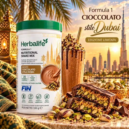 Formula 1 Cioccolato stile Dubai