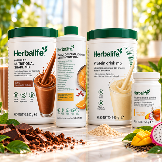 Kit Ideale con Bevanda Concentrata di Fibre