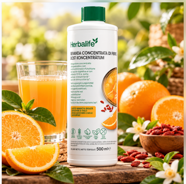 Kit Ideale con Bevanda Concentrata di Fibre